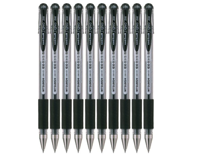 三菱 UM-151 （财务用笔）中性笔（黑色） 0.38mm