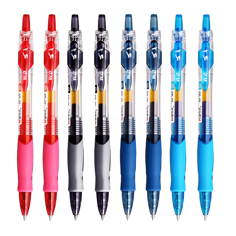 晨光红色创意者中性笔GP1008C/0.5mm（12支/装）