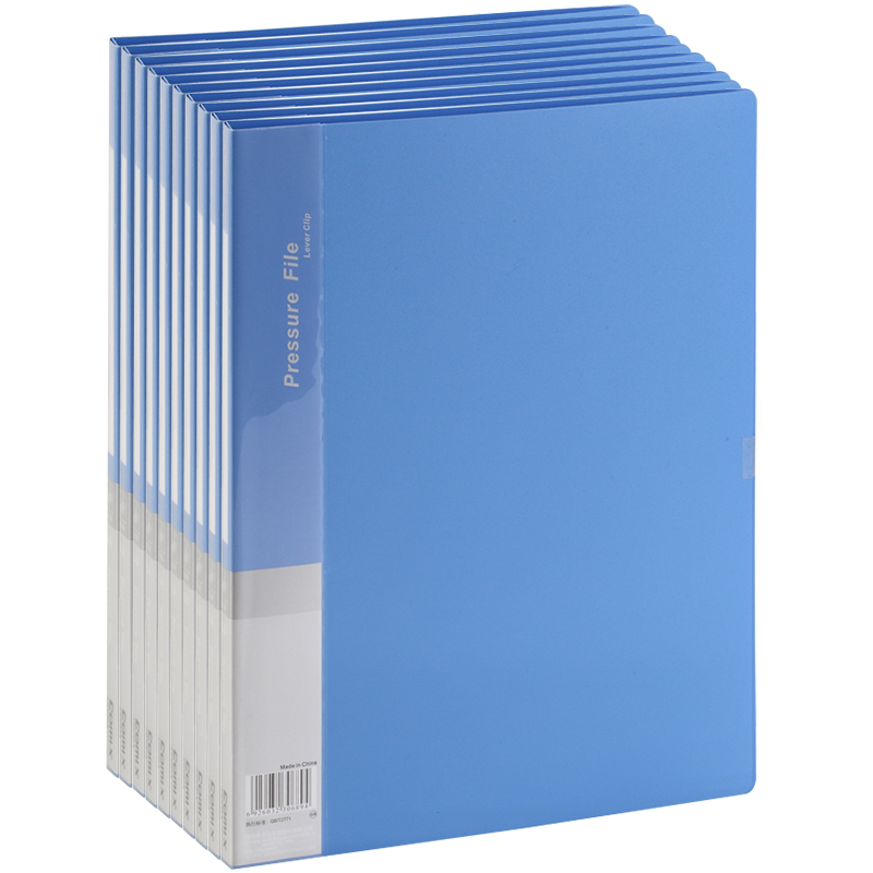 齐心 Comix AB600A-W 弹力夹 经济型 蓝色 计价单位:个