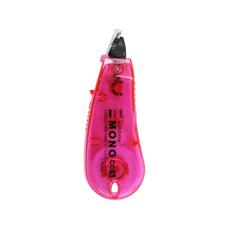 蜻蜓（Tombow）6米修正带 炫彩迷你学生用涂改带 CT-CC5C 粉色 （CT-CC5C80粉色5mm）